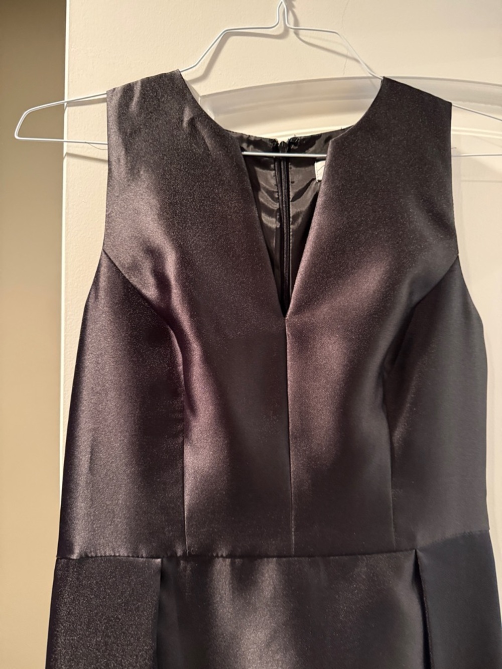 Calvin Klein Black High‑Low Mini Gown - Picture 5 of 6